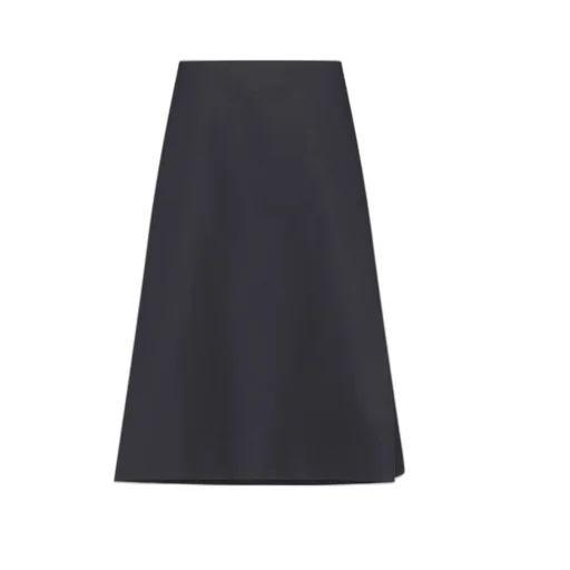 Marni Logo Embroidered Flared Midi Skirt