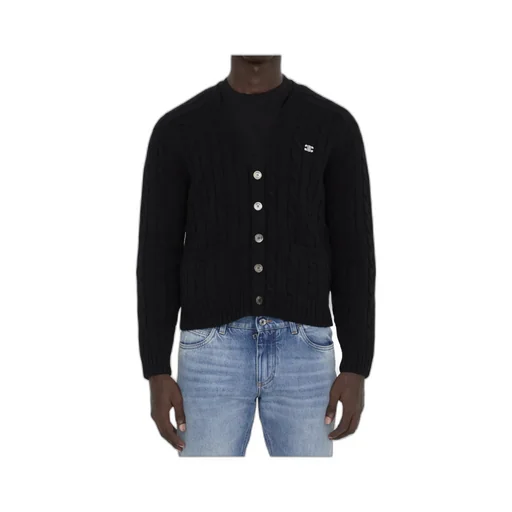 Triomphe Cardigan In Cable-Knit Cashmere