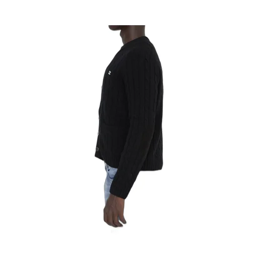 Triomphe Cardigan In Cable-Knit Cashmere