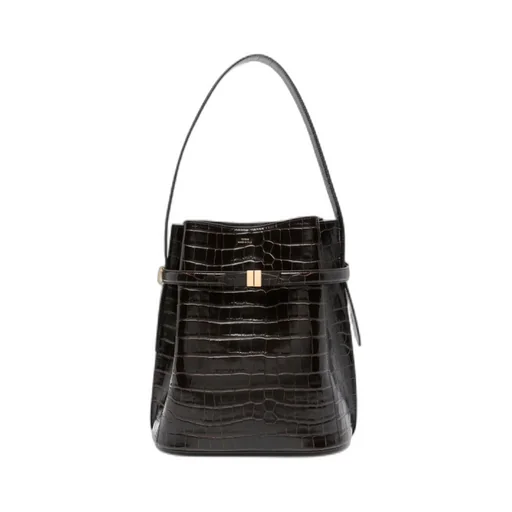 Belted Bucket Bag