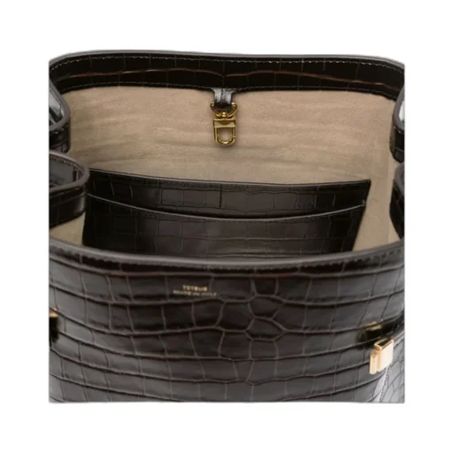 Belted Bucket Bag