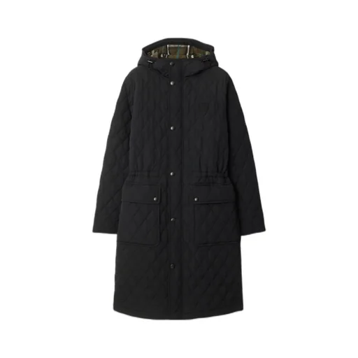 Burberry Quilted Hooded Down Coat