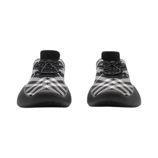 Burberry Checked Knitted Neptune Sneakers