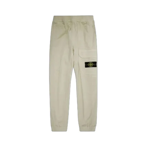 Stone Island Junior Compass-Badge Elasticated Waistband Trousers