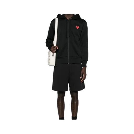 Long-Sleeved Zipper Sweatshirt