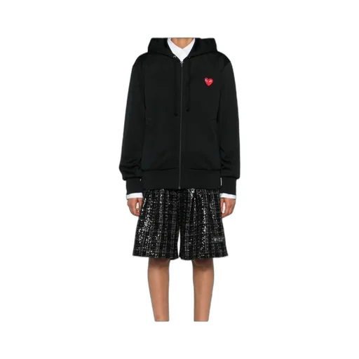 Long-Sleeved Zipper Sweatshirt