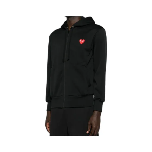 Long-Sleeved Zipper Sweatshirt