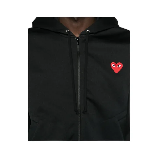 Long-Sleeved Zipper Sweatshirt