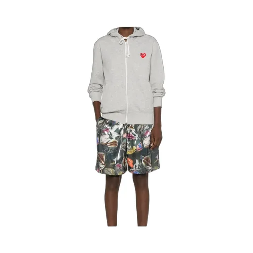 Long-Sleeved Zipper Sweatshirt