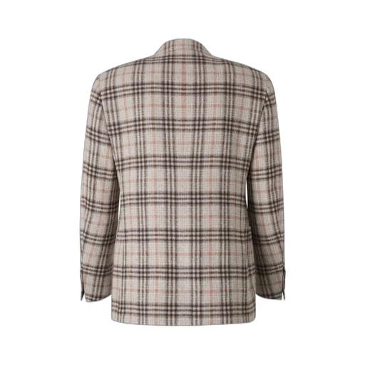 Checked Wool Blazer