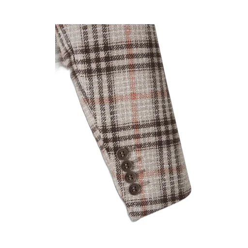 Checked Wool Blazer