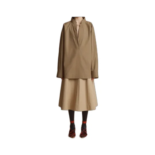Khaite Tito Long-Sleeved Blouse