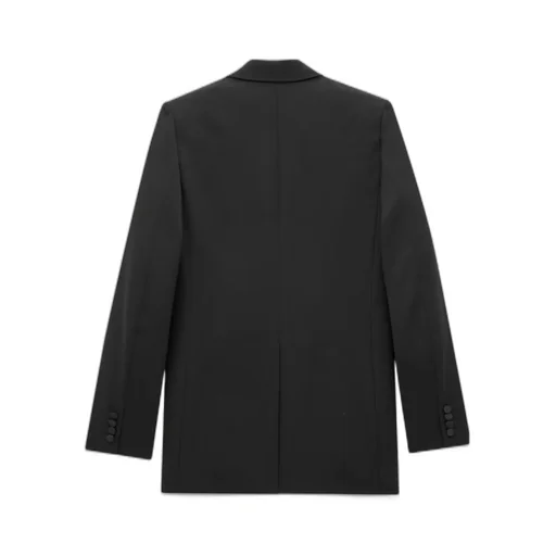 Saint Laurent Classic Long-Sleeve Tuxedo Blazer
