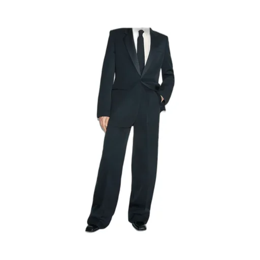 Saint Laurent Classic Long-Sleeve Tuxedo Blazer
