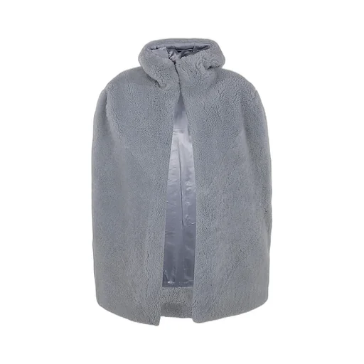 Shearling Cape