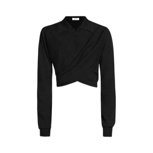 Crossed Wool Sweater