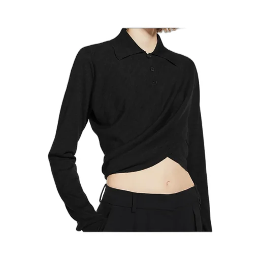 Crossed Wool Sweater