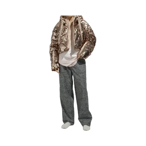 Khrisjoy Khris Crop Sparkly Jacket