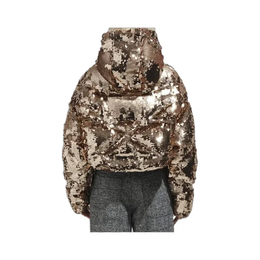 Khrisjoy Khris Crop Sparkly Jacket