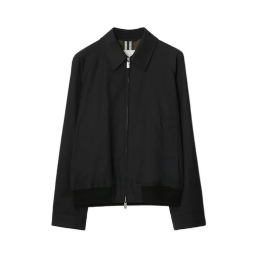 Burberry Harrington Gabardine Zip-Up Jacket