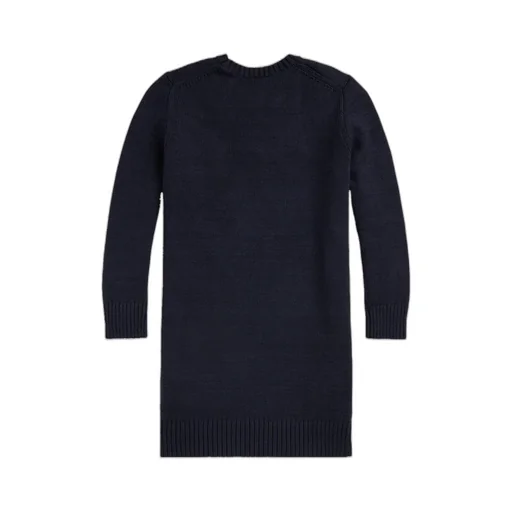 Polo Ralph Lauren Polo Bear Intarsia-Knit Jumper Dress