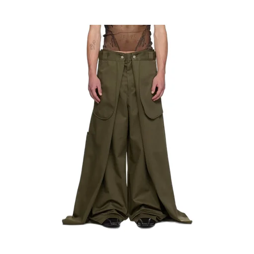 Low-Rise Casual Pants