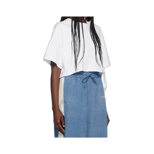 Amiri Arts District Crewneck Cropped T-Shirt