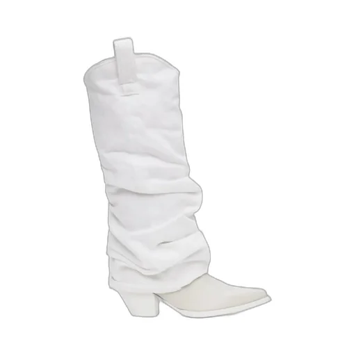 Sleeve Detail Cowboy Boots