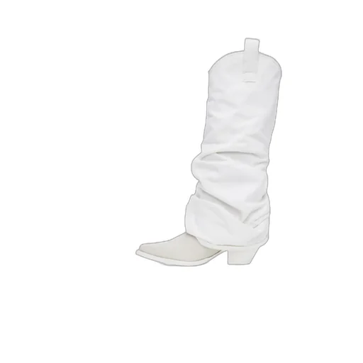 Sleeve Detail Cowboy Boots