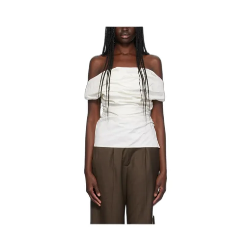 Strapless Design Blouse