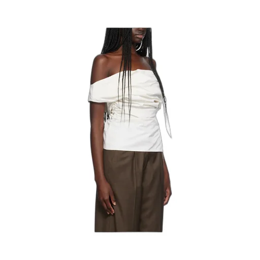 Strapless Design Blouse