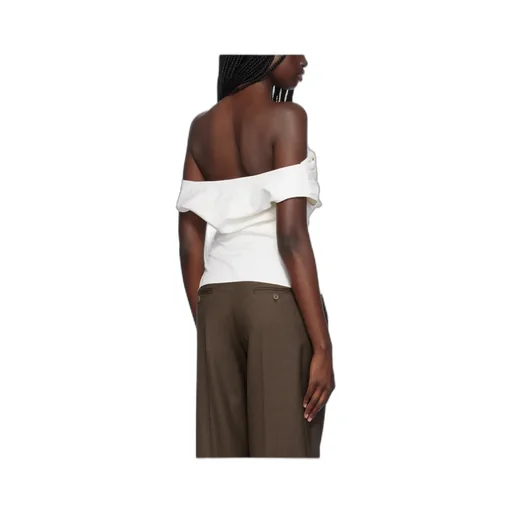 Strapless Design Blouse