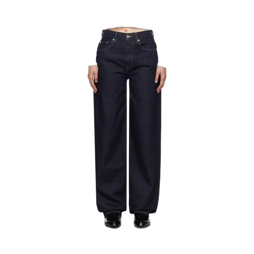 Unstretched Loose Straight Jeans