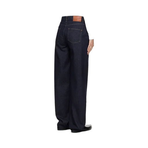 Unstretched Loose Straight Jeans