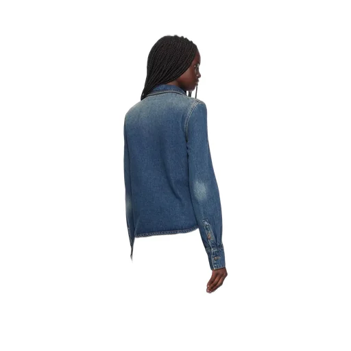 Buckle Denim Shirt