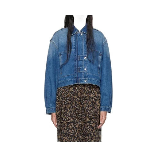 Isabel Marant ÉToile Julie Cropped Denim Jacket