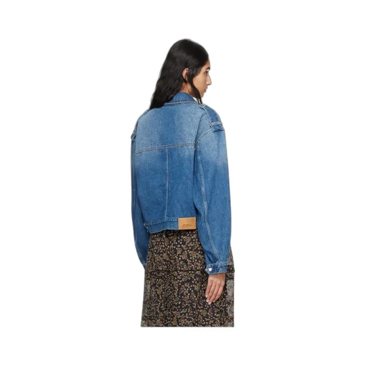 Isabel Marant ÉToile Julie Cropped Denim Jacket