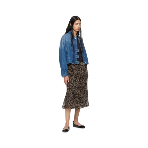Isabel Marant ÉToile Julie Cropped Denim Jacket