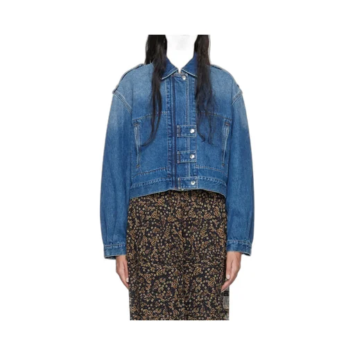 Isabel Marant ÉToile Julie Cropped Denim Jacket