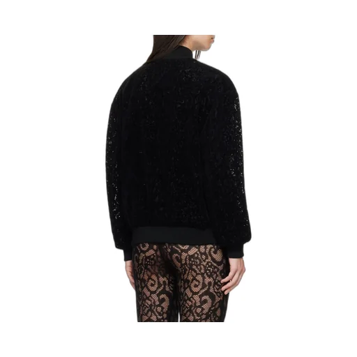 Lace Zipper Casual Jacket
