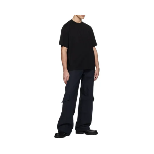Sacai Logo Embroidered Crewneck T-Shirt