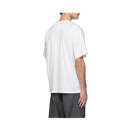 Sacai Logo Embroidered Crewneck T-Shirt