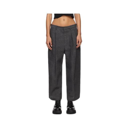 R13 Wide Pleated Pants