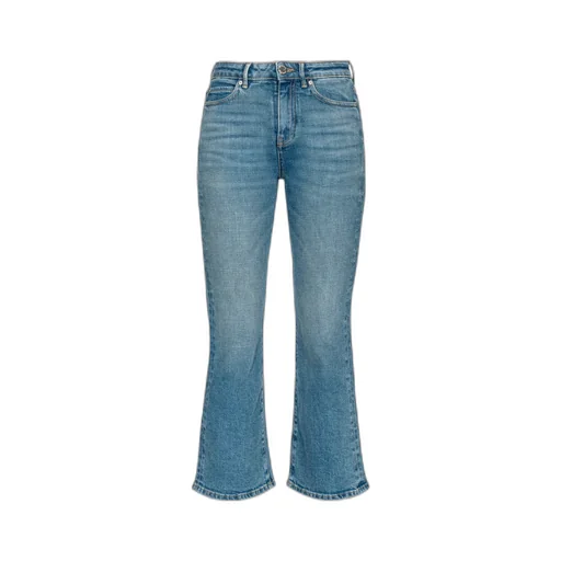 Pinko Medium Wash Denim Bootcut Jeans