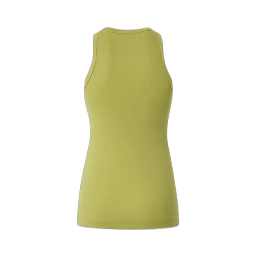 Pinko Logo Detailed Ribbed Tank Top