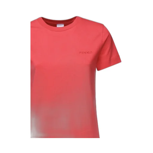 Pinko Logo Embroidered Crewneck T-Shirt