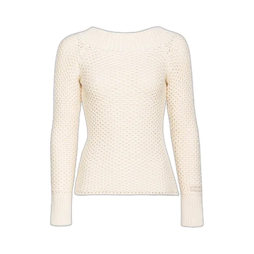 Crochet-Knit Sweater