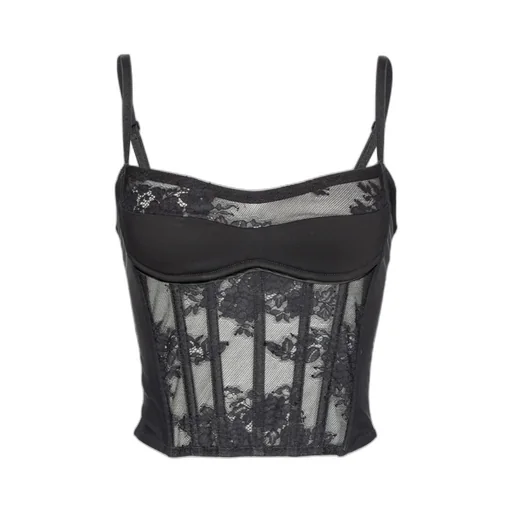 Lace Bustier Top