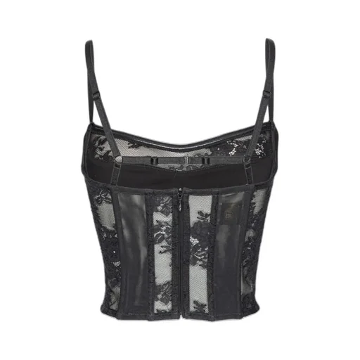 Lace Bustier Top