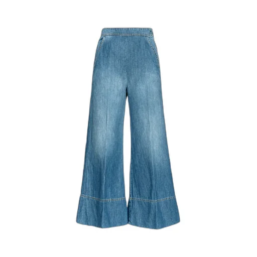 Pinko New Paolina Denim Palazzo Jeans
